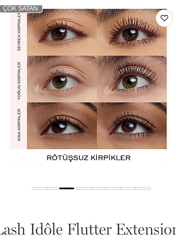 Lancôme İdôle Siyah Maskara iki farklı çeşit - Görsel 9