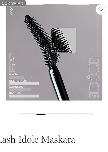 Lancôme İdôle Siyah Maskara iki farklı çeşit - Görsel 7