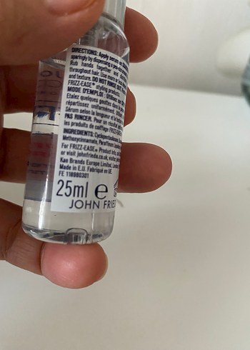 John Frieda saç serumu 25 ml - Görsel 3