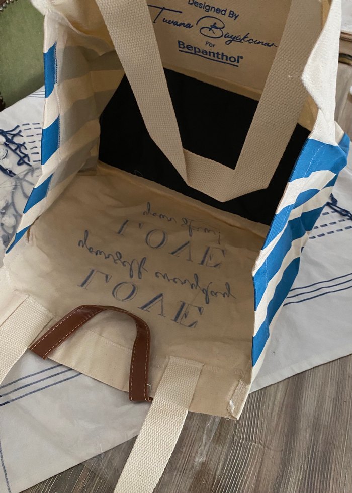 Baskılı Bepantol marka Kadın Çanta - Görsel 4