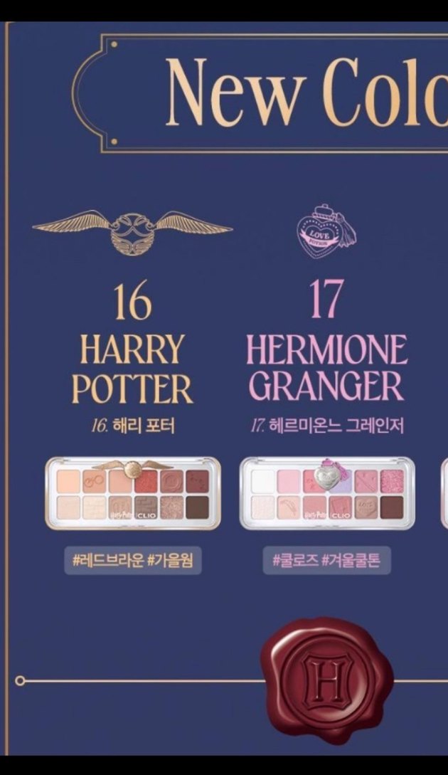 Clıo Harry Potter far paleti - Görsel 2