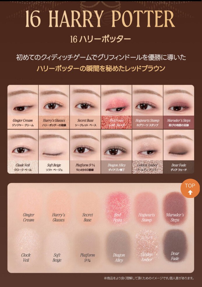 Clıo Harry Potter far paleti - Görsel 3