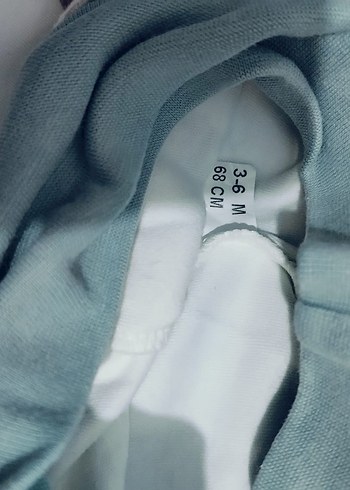 Örme Dokulu Beyaz Bebek Hastane Altı - Görsel 2