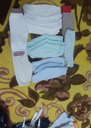 Çok Renkli Pamuklu Bebek Erkek Takımı - Görsel 2