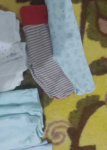 Çok Renkli Pamuklu Bebek Erkek Takımı - Görsel 6