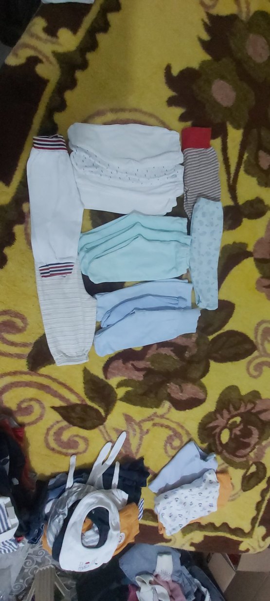 Çok Renkli Pamuklu Bebek Erkek Takımı - Görsel 2