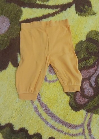 Erkek Çocuk Sarı Dar Kesim Pantolon - Görsel 3