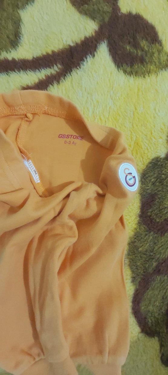 Erkek Çocuk Sarı Dar Kesim Pantolon - Görsel 2