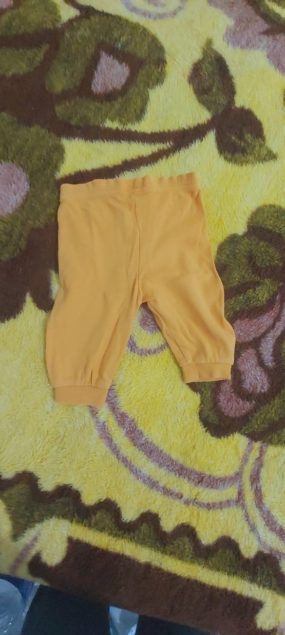 Erkek Çocuk Sarı Dar Kesim Pantolon - Görsel 3