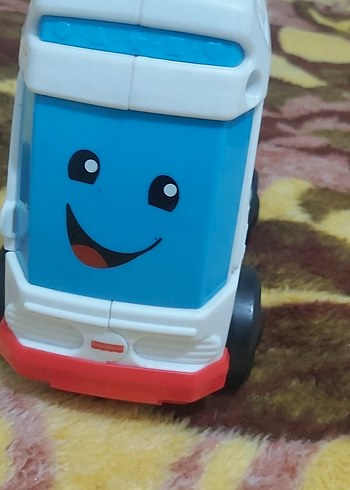 Renkli Eğitici Oyuncak Otobüs - Görsel 2