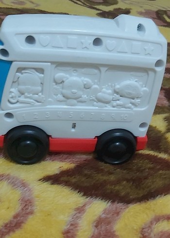 Renkli Eğitici Oyuncak Otobüs - Görsel 3