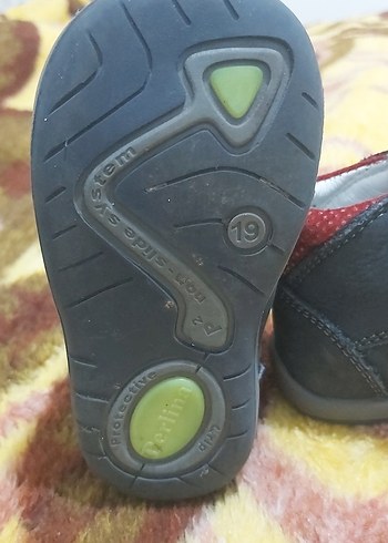 Koyu Kırmızı Erkek Bebek İlk Adım Ayakkabısı - Görsel 3