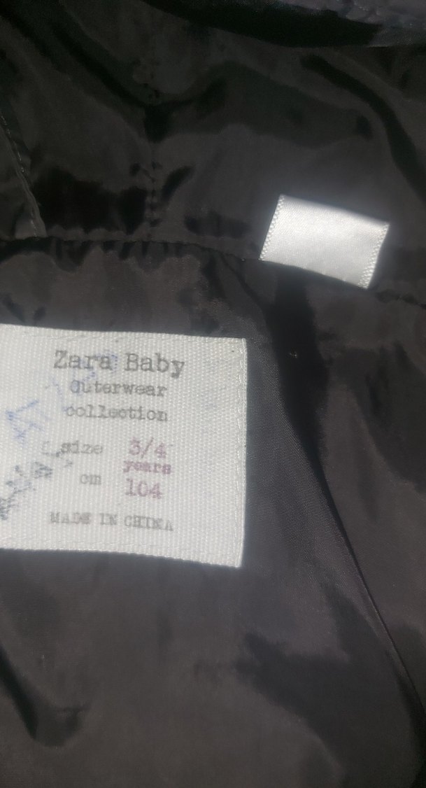 Kapüşonlu Gri Erkek Çocuk Mont - Görsel 2