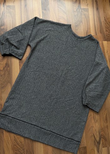 Gri Midi Tunik