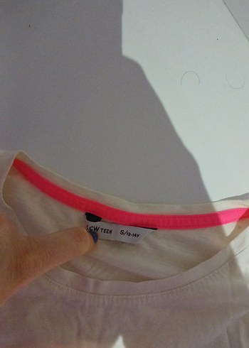 Pembe Baskılı  Tişört - Görsel 2