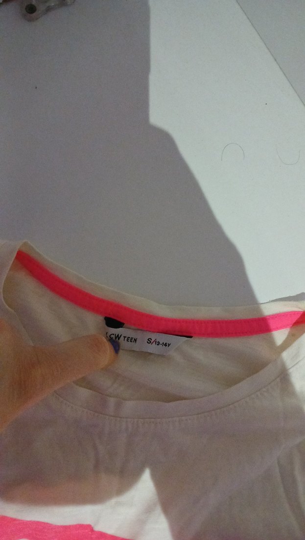 Pembe Baskılı  Tişört - Görsel 2