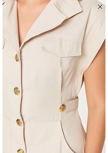 38 Beden Gabardin dokuma elbise