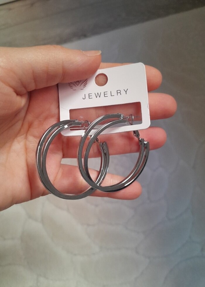 gümüş küpe - Görsel 2