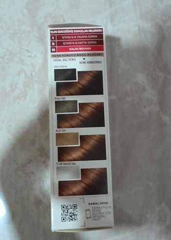 Garnier Color Sensation Saç Boyası 6.35 Küllü Kızıl - Görsel 2