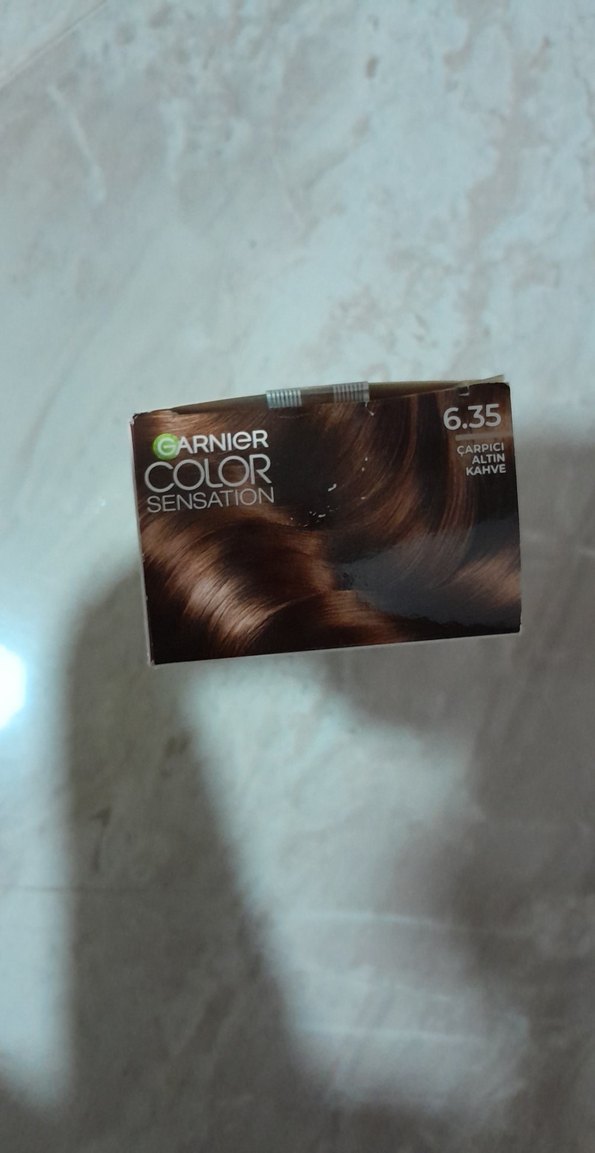 Garnier Color Sensation Saç Boyası 6.35 Küllü Kızıl - Görsel 4