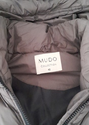 Gri Kapüşonlu Fermuarlı Kadın Yelek - Görsel 2