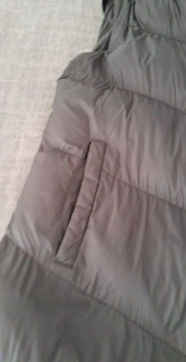 Gri Kapüşonlu Fermuarlı Kadın Yelek - Görsel 4