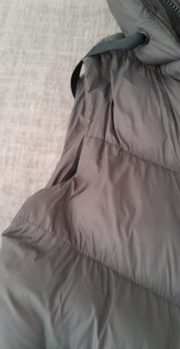 Gri Kapüşonlu Fermuarlı Kadın Yelek - Görsel 3