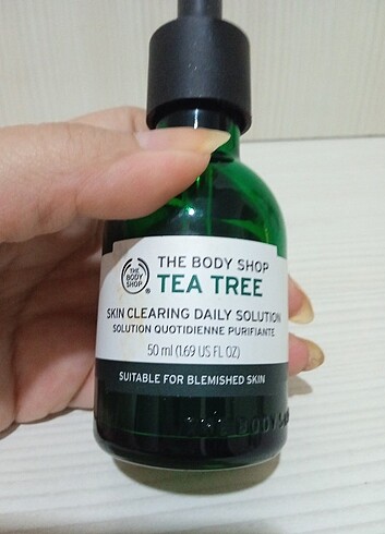 The body shop tea tree serum - Görsel 5