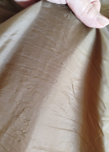 Kürklü Kapüşonlu Bej Kadın Kışlık Mont - Görsel 6