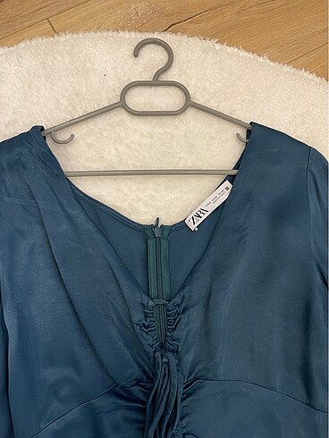 Zara SATEN ELBİSE