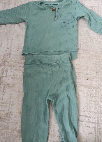 Turkuaz Bebek Erkek Uzun Kollu Rahat Takım