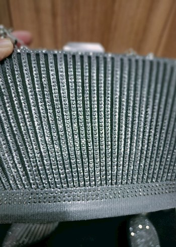 Gri Metal Tokalı Yüksek Topuklu Kadın Abiye Ayakkabı - Görsel 8