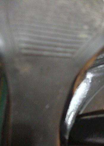 Tokalı Siyah Deri Kadın Bot - Görsel 9