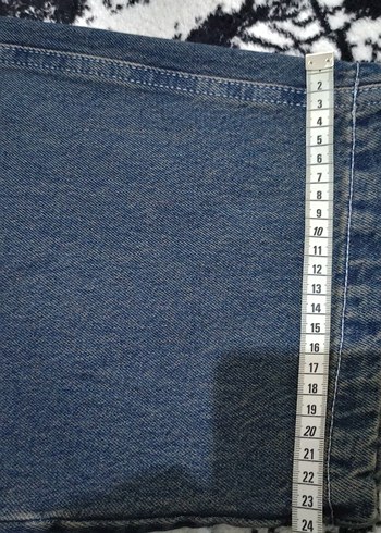 Kadın Lacivert Rahat Kesim Midi Boy Kot - Görsel 8