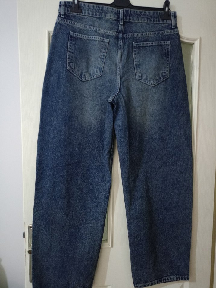 Kadın Lacivert Rahat Kesim Midi Boy Kot - Görsel 2