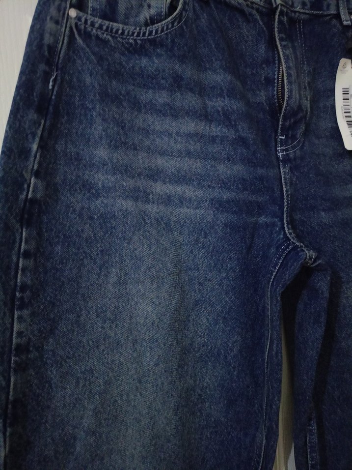 Kadın Lacivert Rahat Kesim Midi Boy Kot - Görsel 4