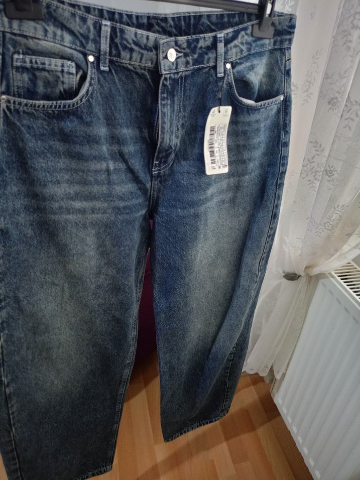 Kadın Lacivert Rahat Kesim Midi Boy Kot - Görsel 3