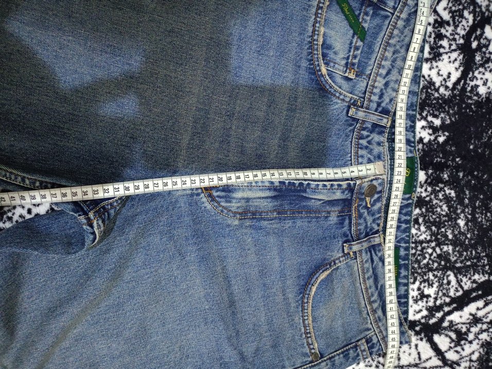 Gri Kemerli Salaş Midi Kot Pantolon - Görsel 4