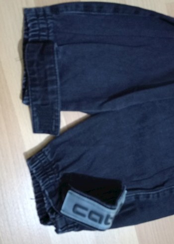 Erkek Siyah Bol Kesim Denim Pantolon - Görsel 7