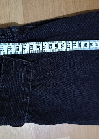 Erkek Siyah Bol Kesim Denim Pantolon - Görsel 11