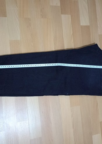 Erkek Siyah Bol Kesim Denim Pantolon - Görsel 10