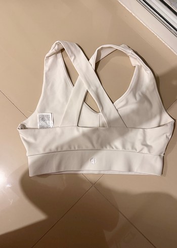 Koton Beyaz Spor Sütyeni Midi Boy koton
