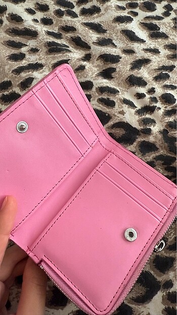 Bershka Bershka pembe cüzdan