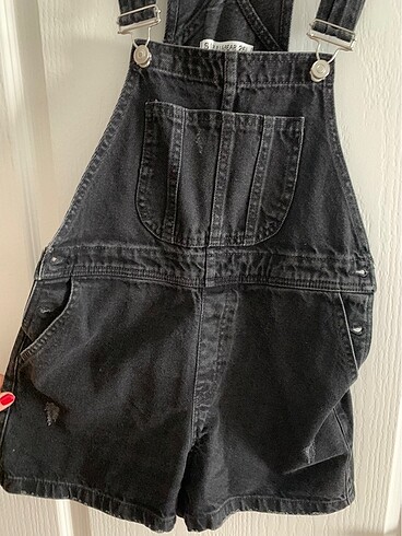 s Beden siyah Renk pull&bear salopet tulum