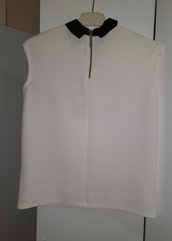 kırık beyaz bluz - Görsel 2