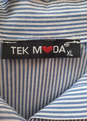 çizgili gömlek  - Görsel 3