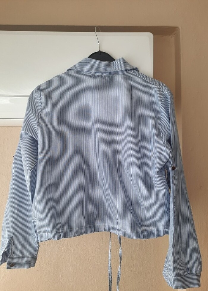 çizgili gömlek  - Görsel 2