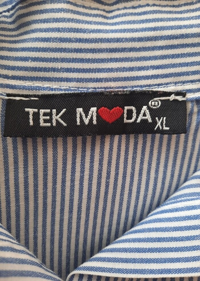 çizgili gömlek  - Görsel 3