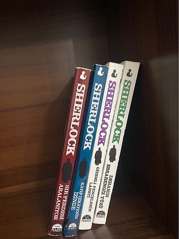 Sherlock Holmes 4 lü set