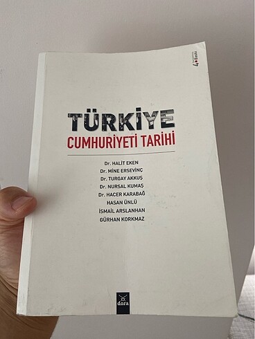 Türkiye Cumhuriyeti Tarihi Halit Eken | Dora Yayınları (Ünivers